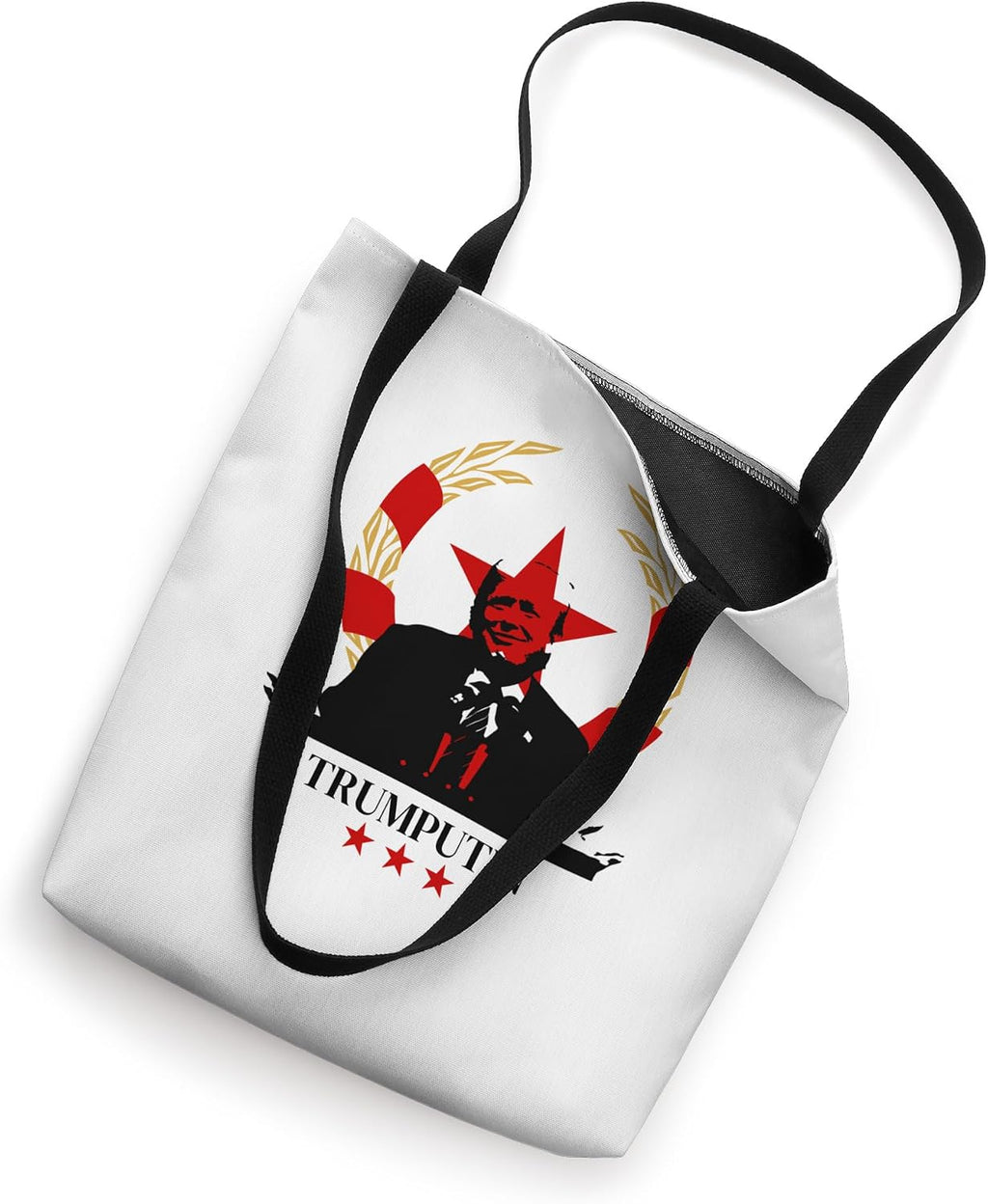Trumputin Resist Trump Protest anti Trump Political Protest Tote Bag