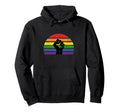 Lgbtq Pride Flag Fist Blm Black Lives Hoodie - Trendy Graphic for Adults