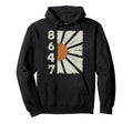 8647 Subtle Anti Trump Political Floral Boho Hoodie - Graphic Print Unisex