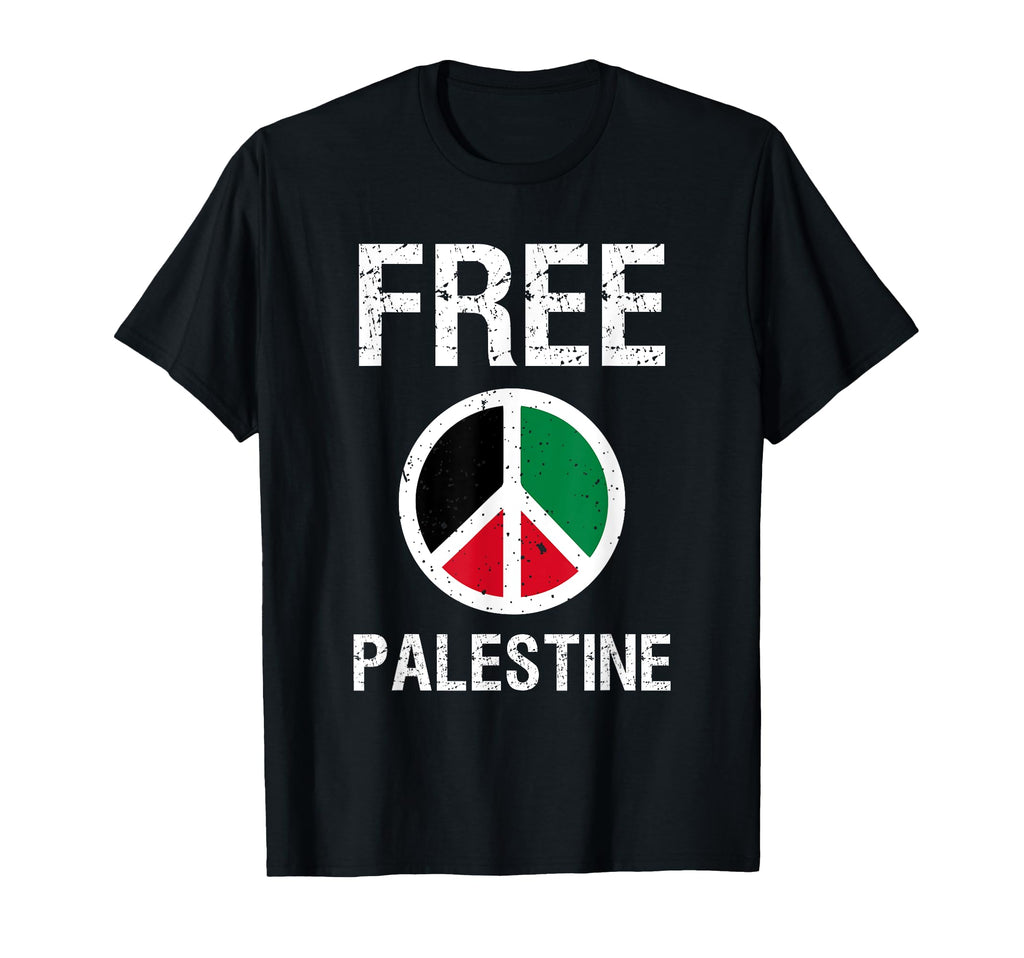 Free Gaza Free Palestine Peace Love T-Shirt - Aesthetic Graphic Unisex