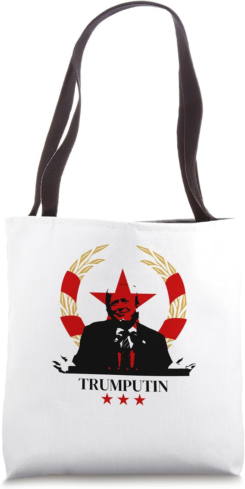 Trumputin Resist Trump Protest anti Trump Political Protest Tote Bag