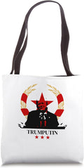 Trumputin Resist Trump Protest anti Trump Political Protest Tote Bag