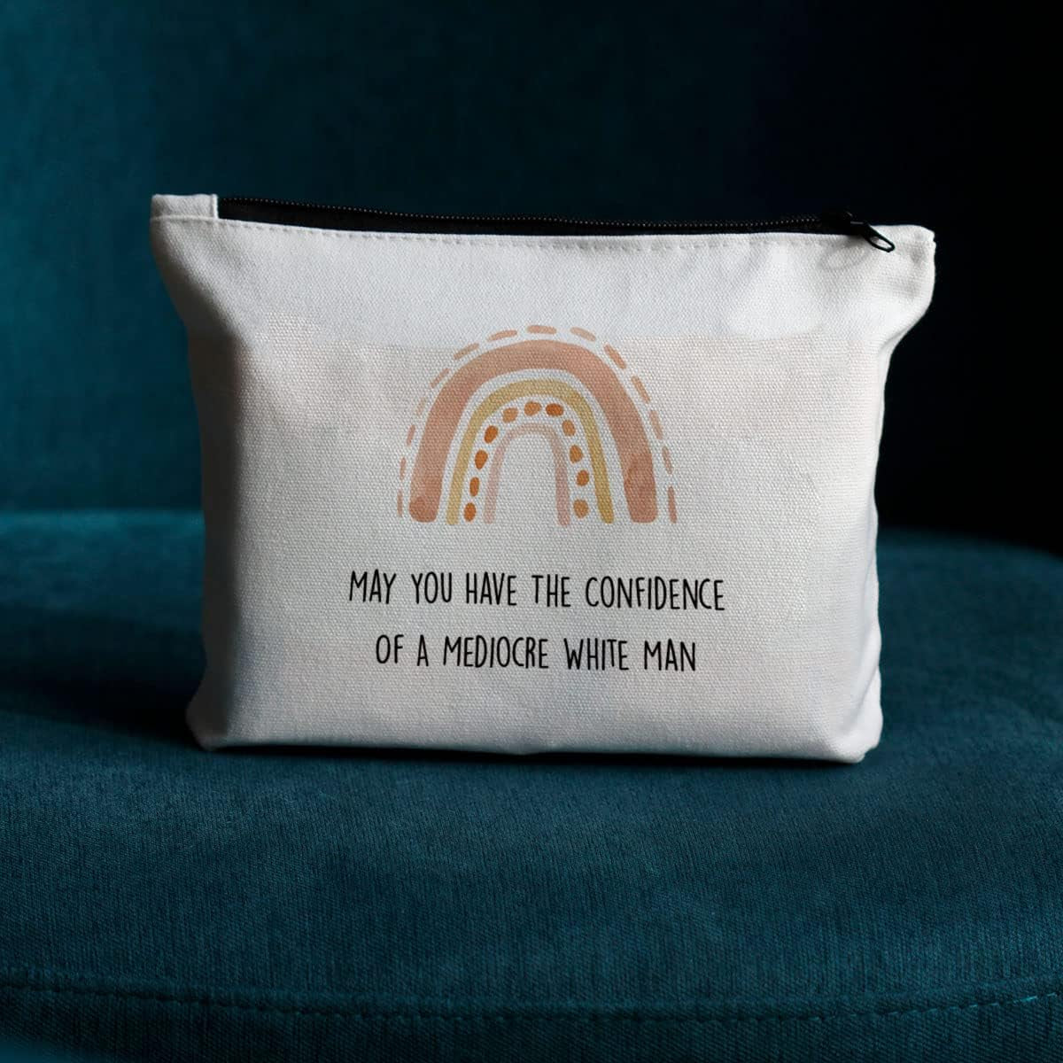 Inspirational Gifts for Women Makeup Bag, Feminist Gift Cosmetic Bag