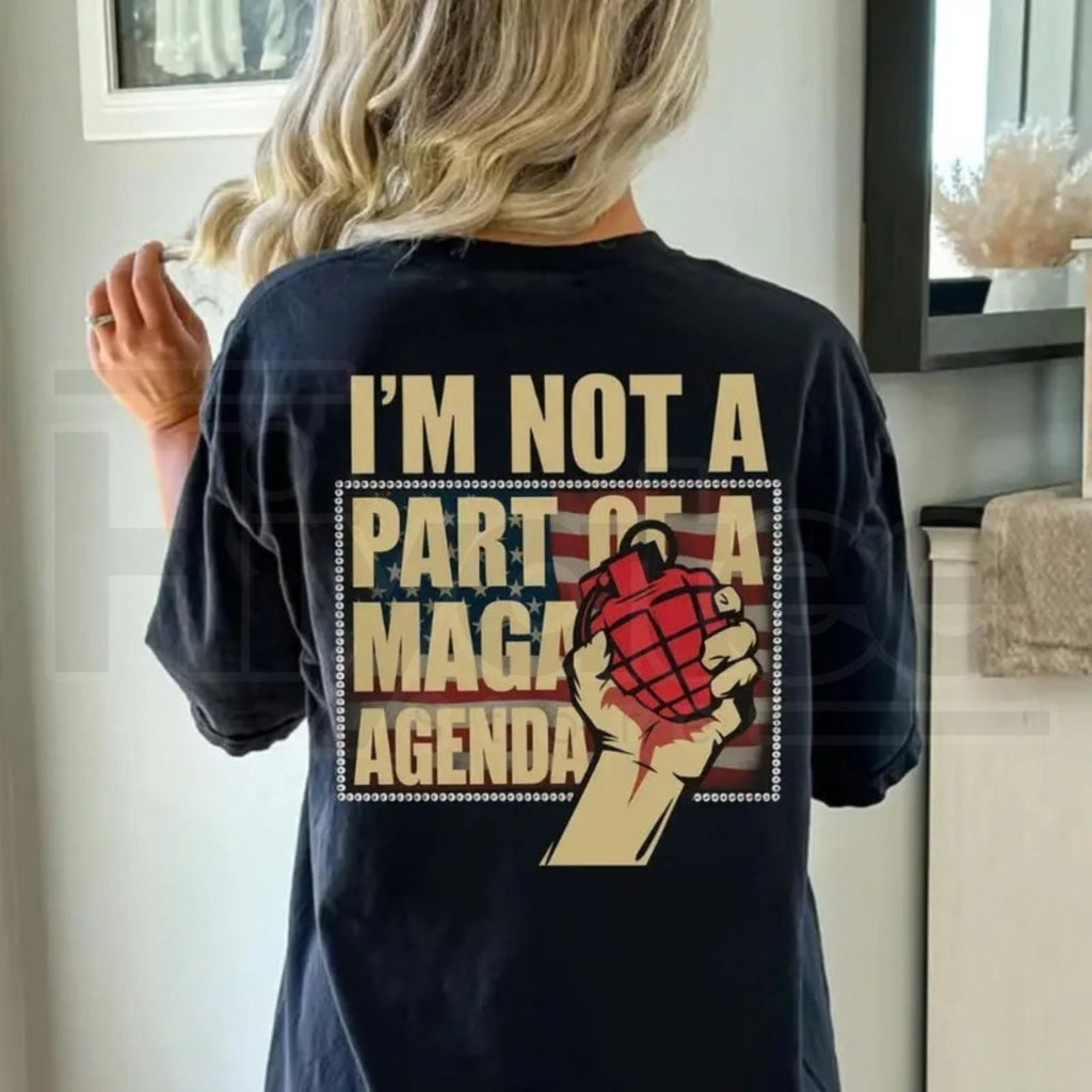 "American Idiot - Anti-MAGA Agenda" Political T-Shirt – Humorous Activist Tee