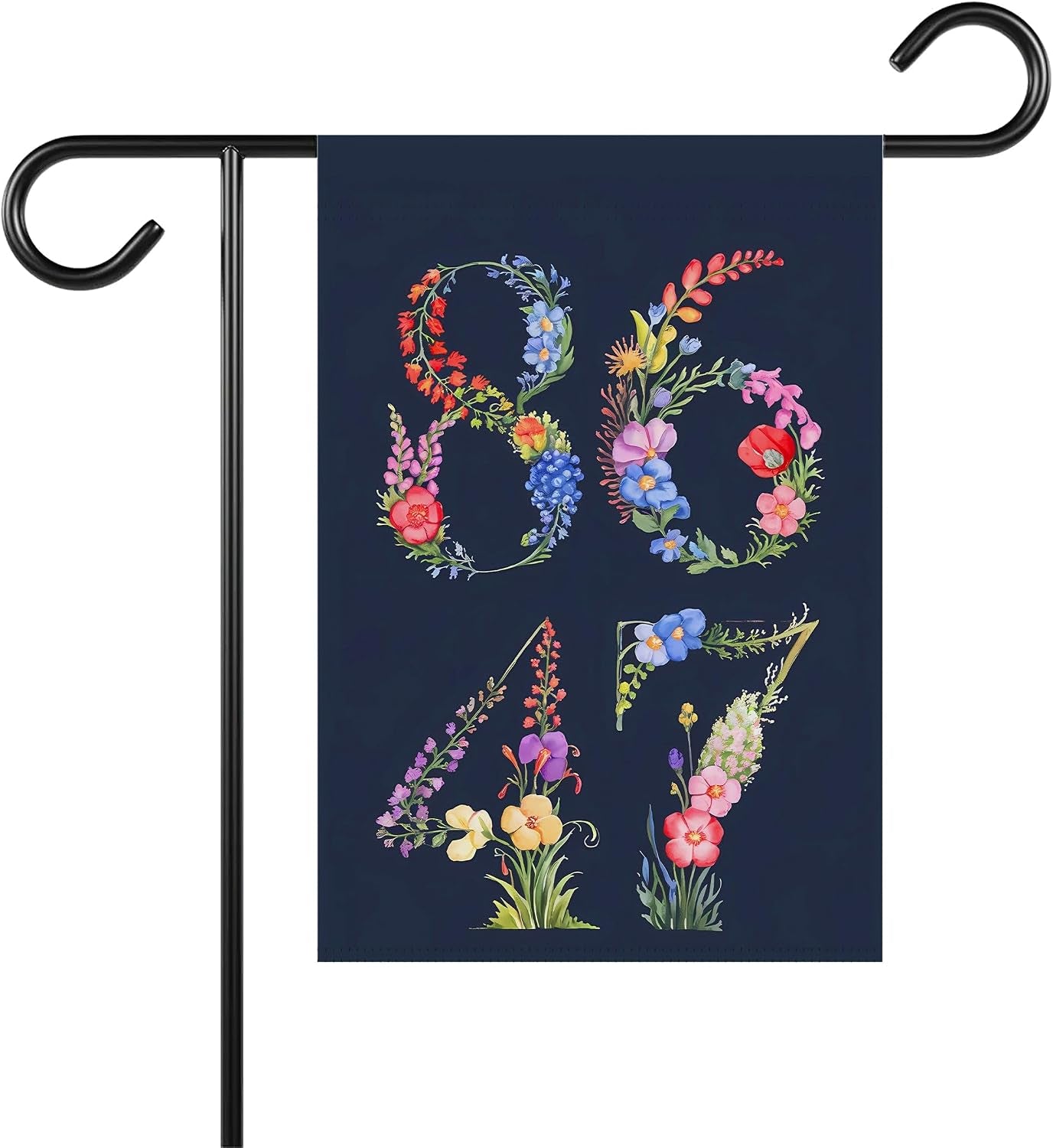 8647 Flag - Whisper Subtle Ftd - anti President - Leftist Activist - Social Justice Yard - Not My President - Human Rights Sign - Terraced Garden and Outdoor Decor Ideas - 12X18 Yard Banner