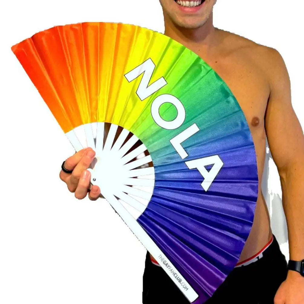 NOLA Rainbow Fan